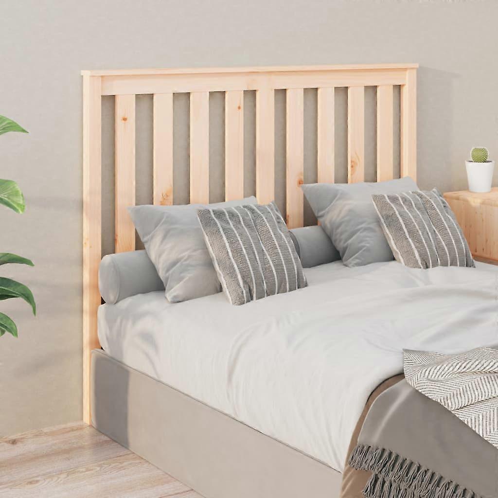 Headboard 141x6x101 cm solid pine wood
