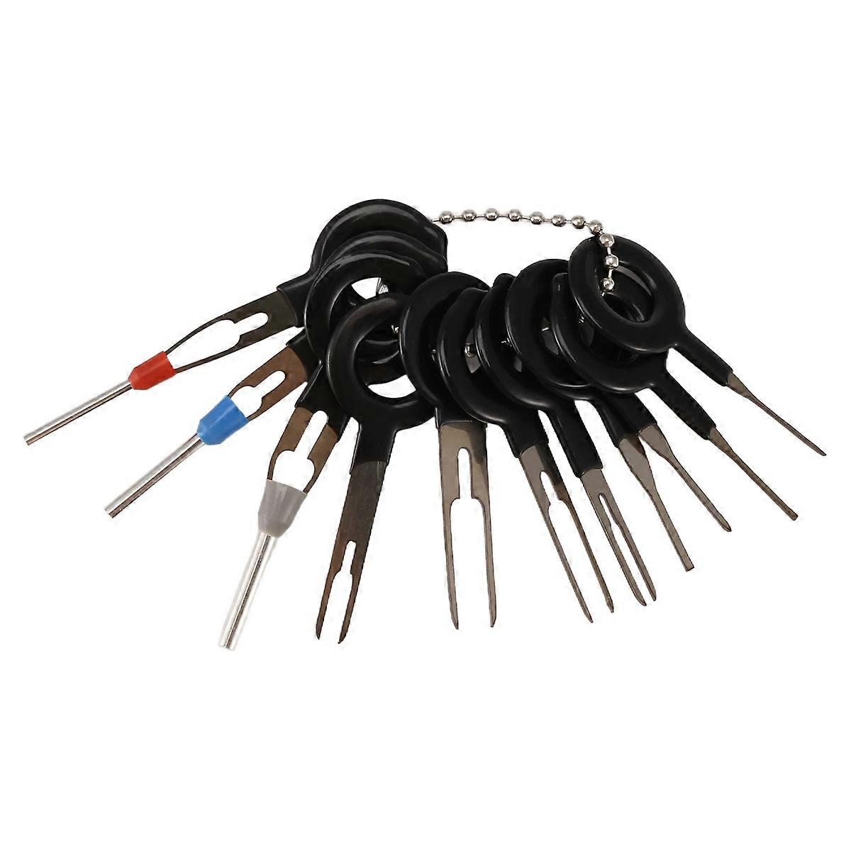 11Pcs/Set Terminal Removal Tools Car Electrical Cable Crimp Kit
