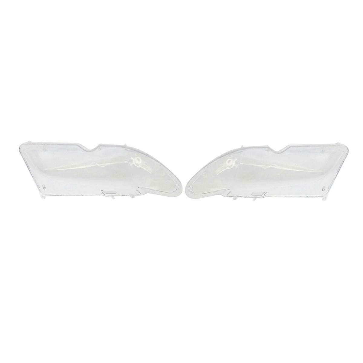 1Pair Headlight Cover Lens Shell Lampshade for 3 Series E46 2DR Coupe 03-2006 Lamp Caps 63127165907