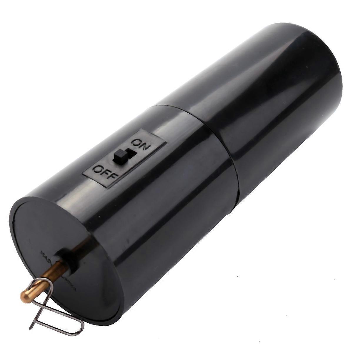 Moteur rotatif noir de spinner à vent alimenté par batterie