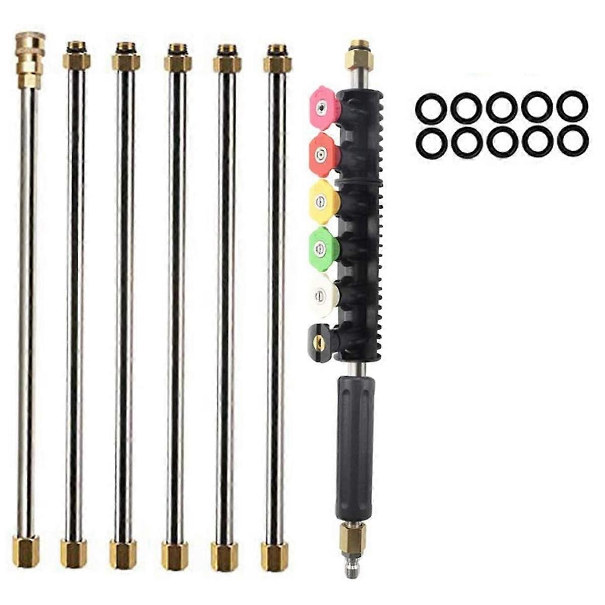 10FT Gutter Cleaning Tool Pressure Washer Extension Wand