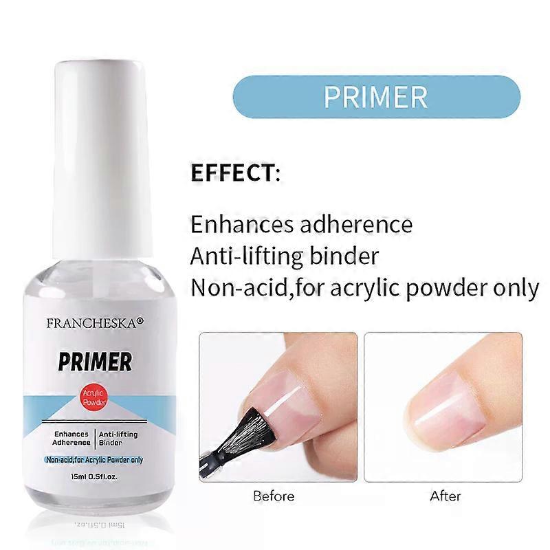 15ml Nail Primering Set Bonder Prep Dehydrator Desiccant Anti-warping Fast Drying No Need Of UV LED Lamp Nail Gel Polish TSLM1