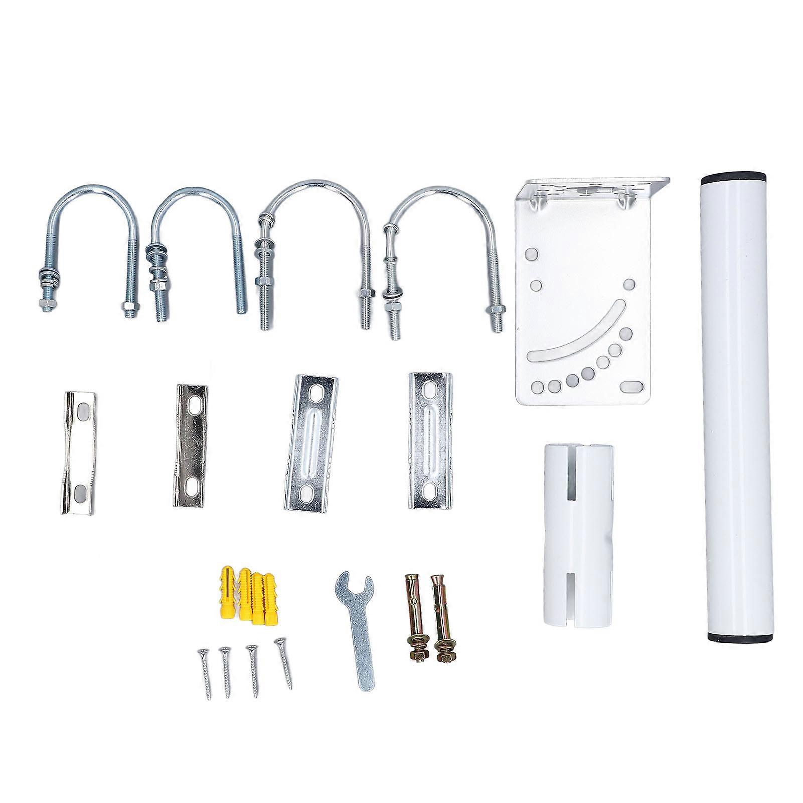 Windproof Wall & Roof Mount Kit for Starlink V2 Dish - Durable, Easy Installation