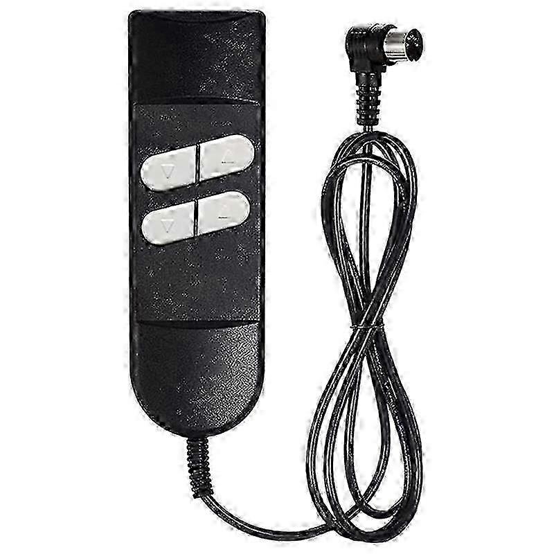 Electric Sofa Remote Replacement, 5 Pin 4 Button Power Recliner Remote Replacement for OKIN LIMOSS