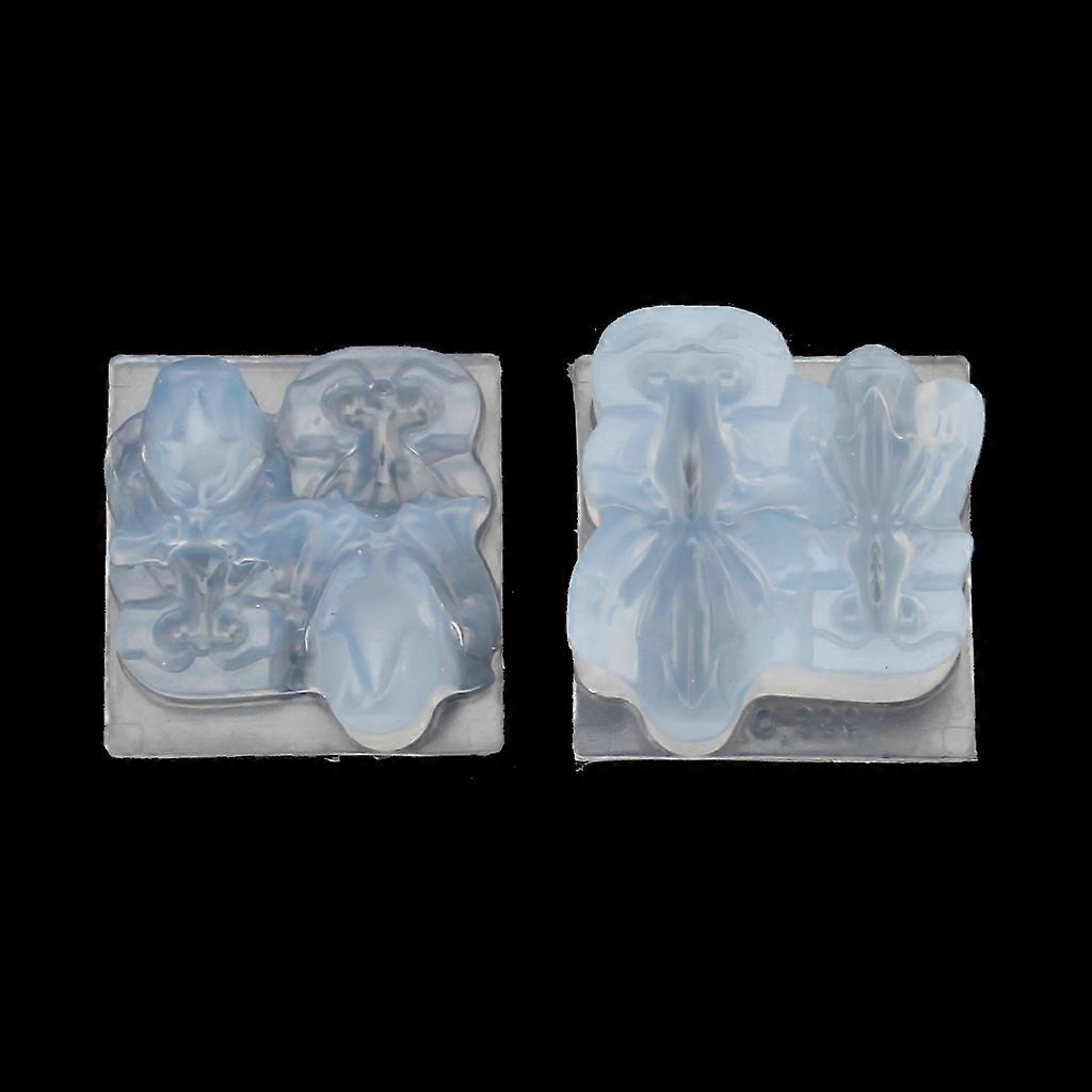 Stereo Goldfish Shape Silicone Mold Goldfish Shaped Molds Casting Mold 3D Goldfish Epoxy Resin Casting Mold Clay Molds  White