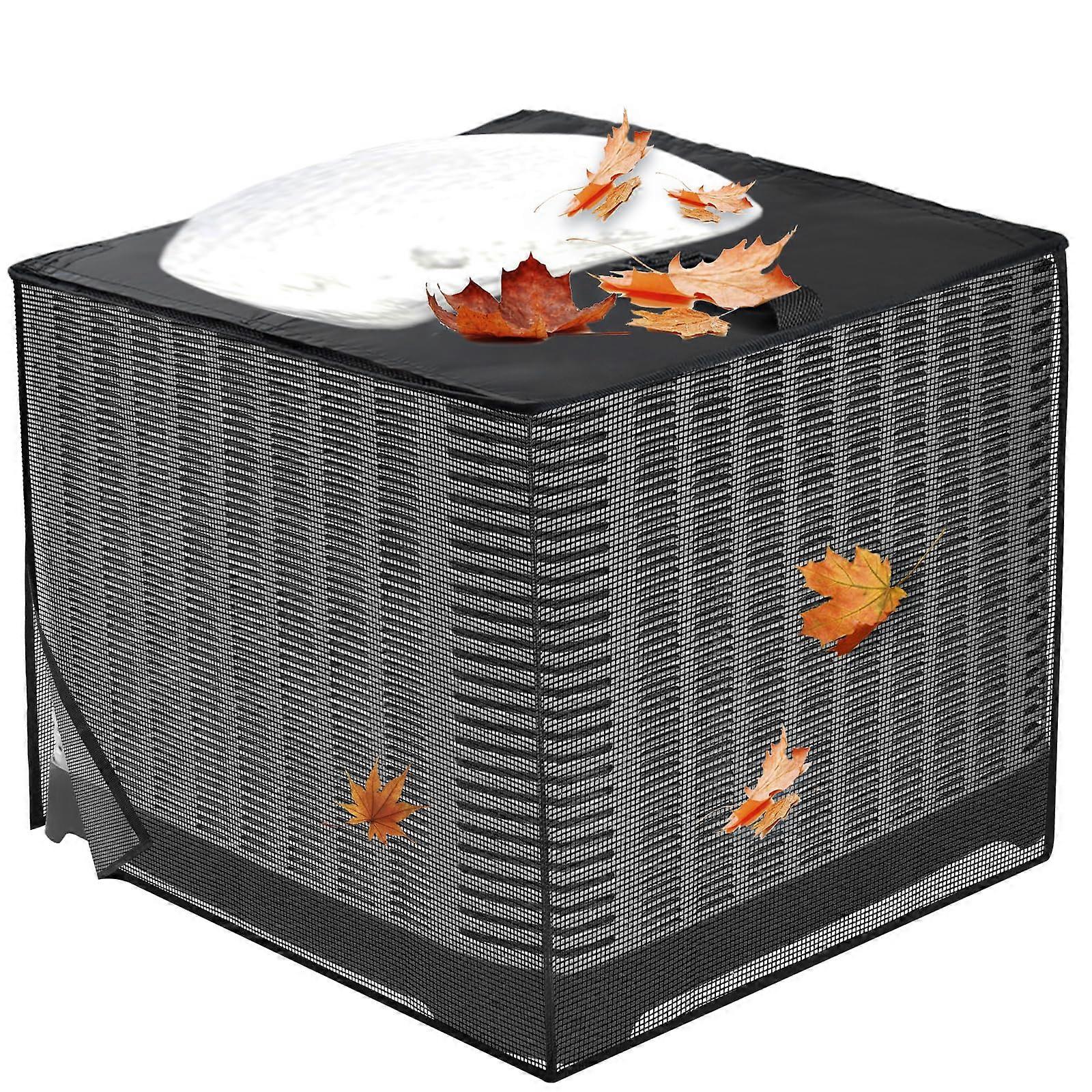 Breathable Full Mesh Air Conditioning Covers Protects from Lint Leaves Debris All Seasons 34"W x 34"D x 30"H