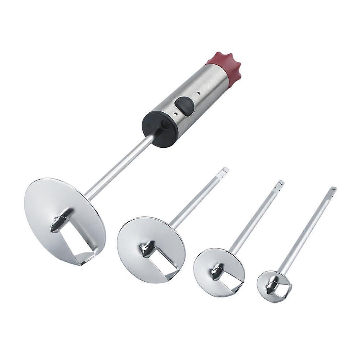 Metal fruit and vegetable corer tool for easy use and cleaning