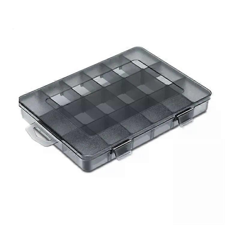 Multi-Compartment Electronic Parts Organiser-15 Grid Storage Solution by