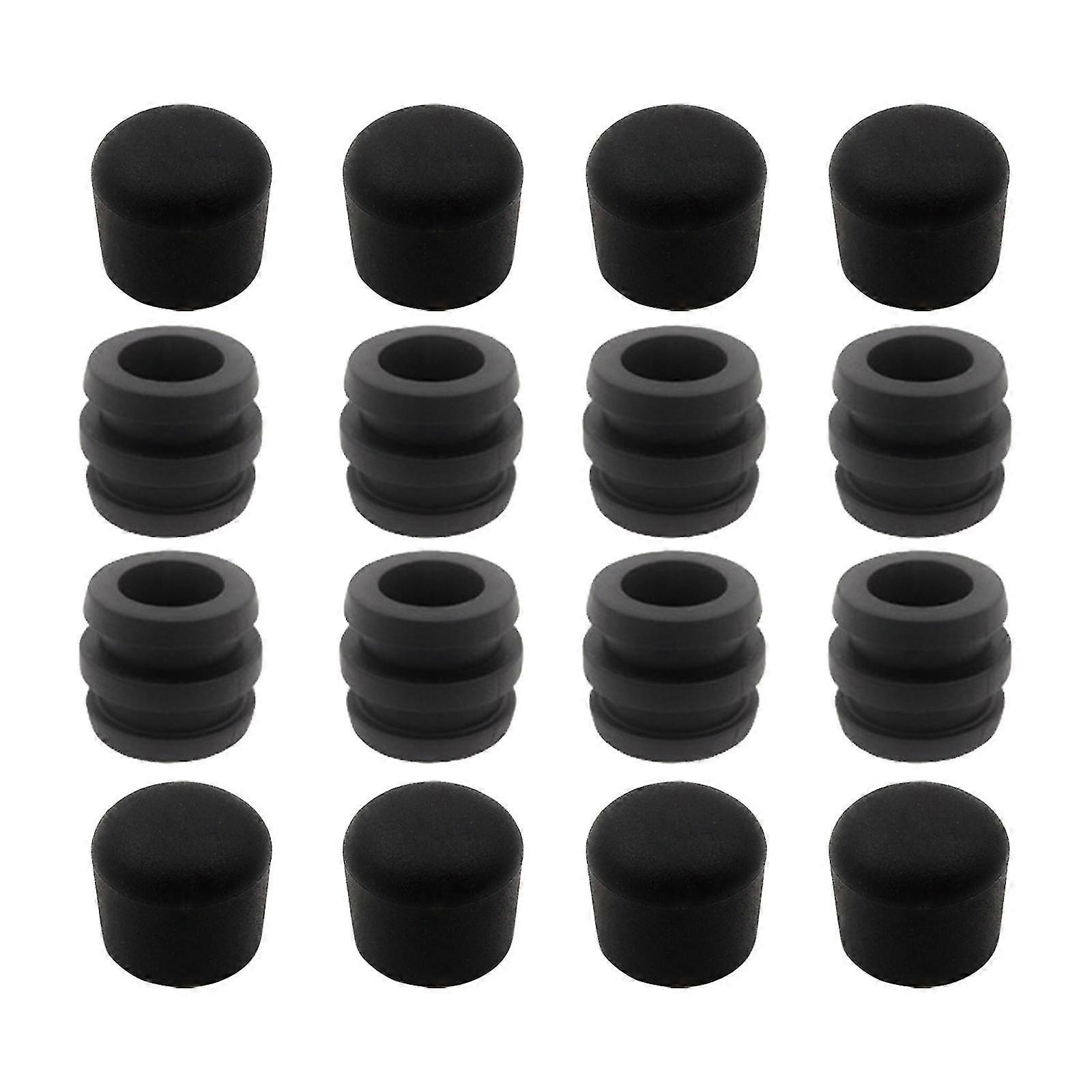 Replacement Accessories for Foosball Table with Rod Bumpers and End Caps