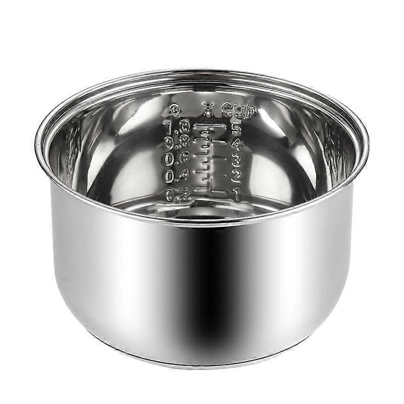 Stainless steel inner pot for multifunctional rice cookers. A durable replacement option that swaps out your old pot , ensuring long - lasting use.