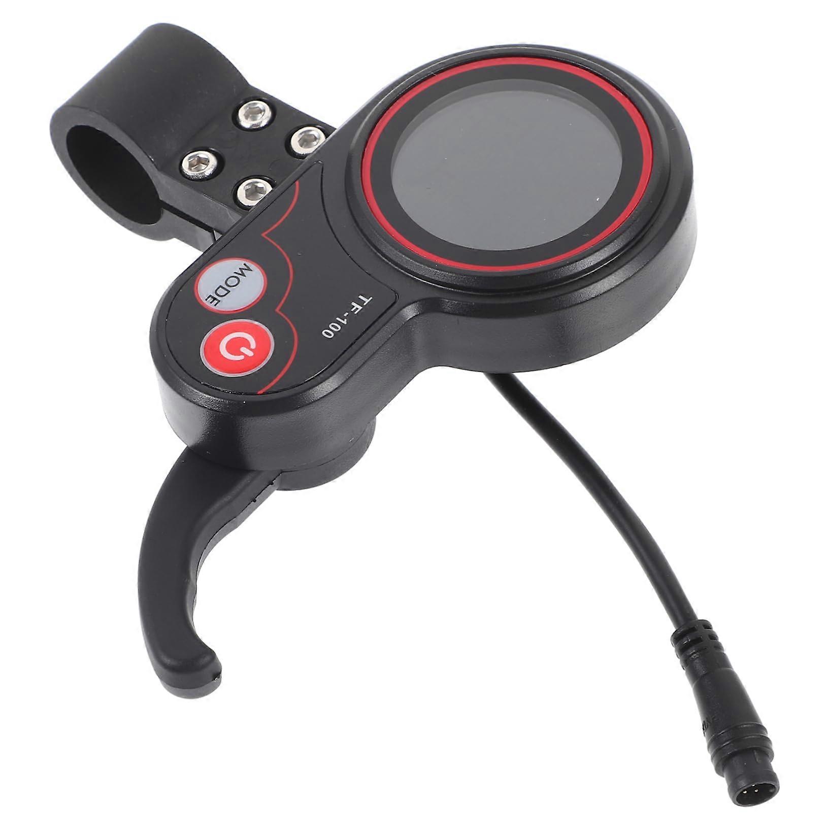 Ebike Display Panel Replacement Part for Scooter, Easy Read Monitor, Compatible with Most Models, Durable Design
