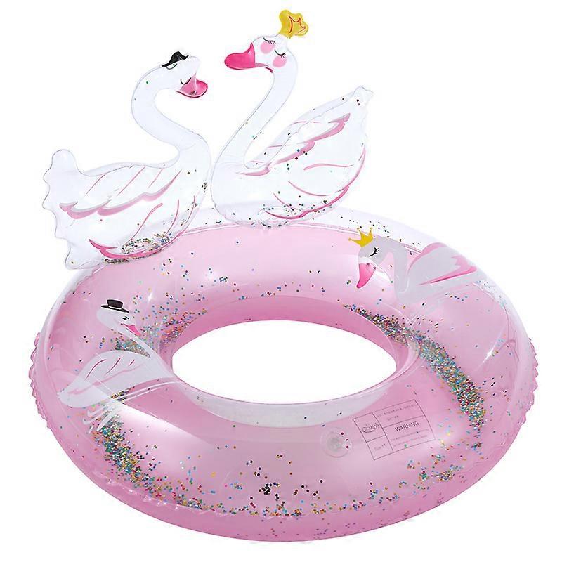 Swimming Ring Inflatable Flamingo for Kids Summer Beach Party Pool Toys