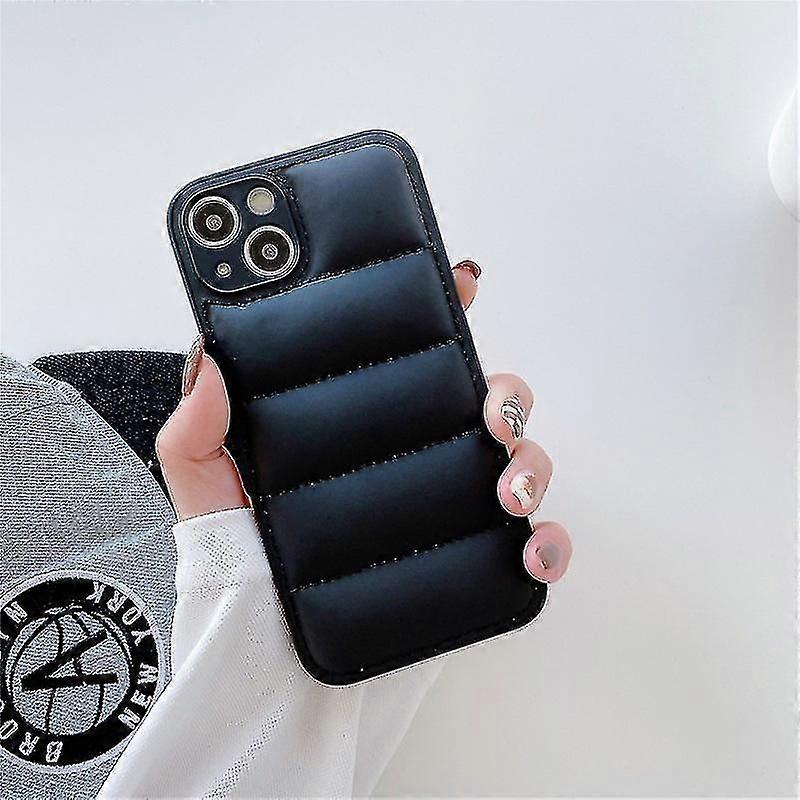 3d Puffer Down Jacket Touch Case Compatible Iphone 14 Pro Max/14 Pro/14 Plus/14