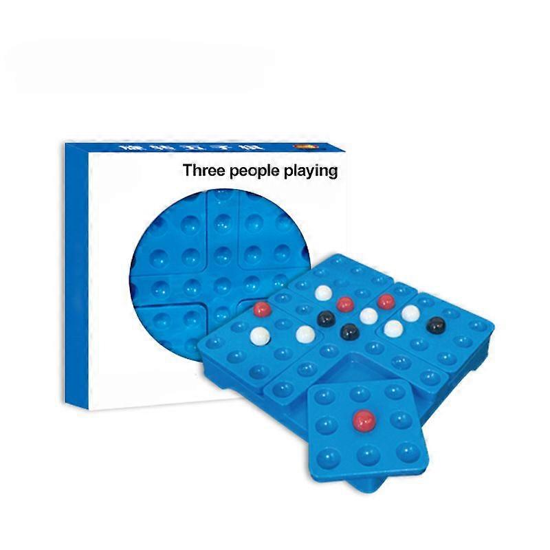 Rotating Gomoku Parent-child Battle Chess 2 Or 3 Person Travel Portable Board Game Educational Toys For Friend Children Gift