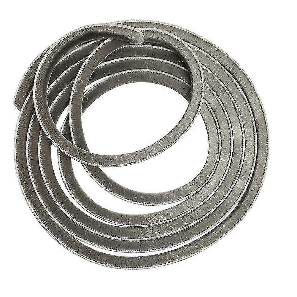 Sealing Strip, Door Brush Seal, Weather Strip, for Sliding Doors, Windows, Self-Adhesive Insulating