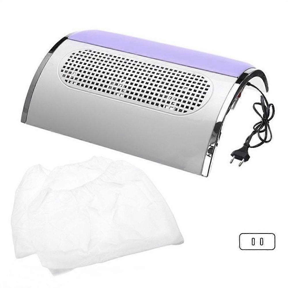 Three-Leaf Fan Manicure Vacuum Cleaner Multifunction Nail DIY Accessories