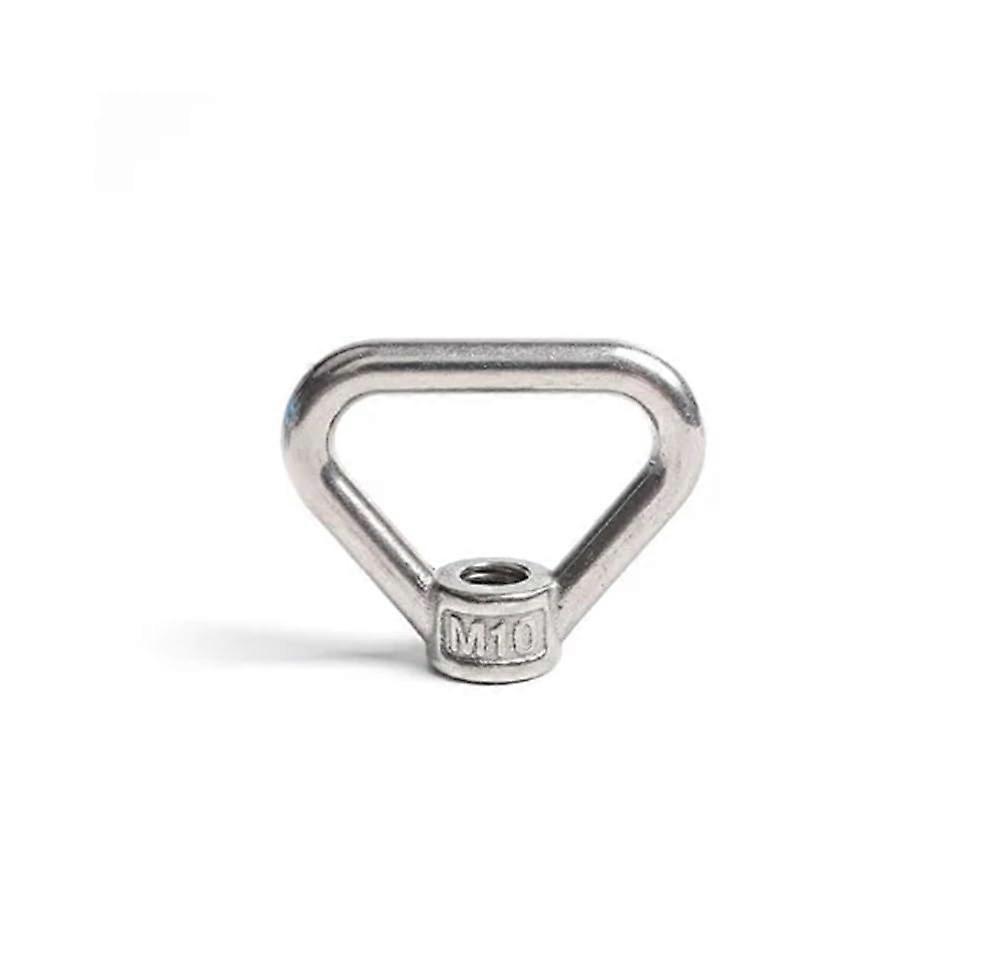 M8-M24 Stainless Steel Eye Nut Ring Nut Triangle M16 Size 304 Material 1 Piece Heavy Duty Fastener