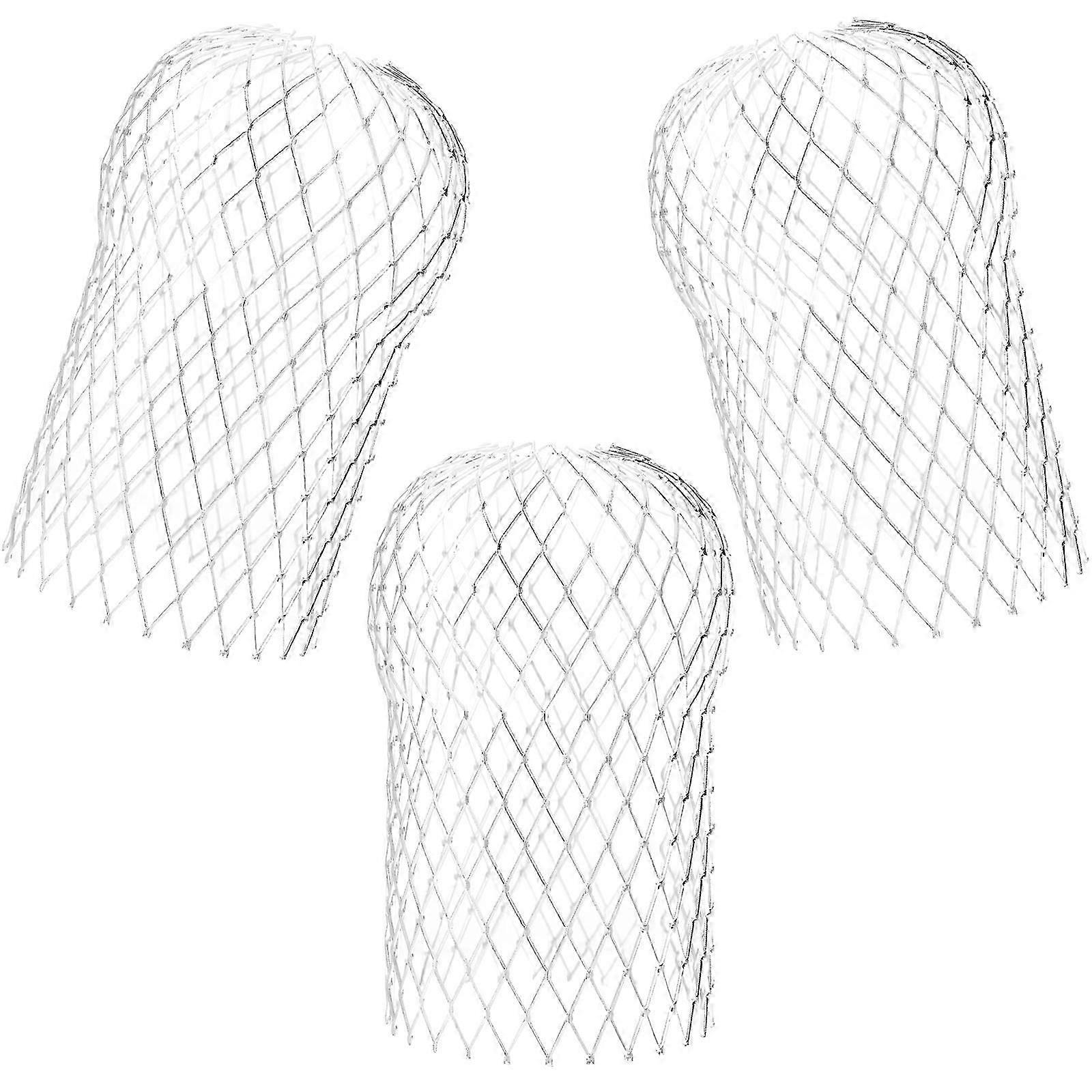 3pcs Roof Gutter Guards Stainless Steel Leaf Filter Expandable Gutter Strainers