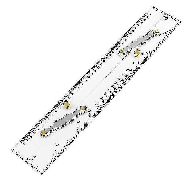 Marine Parallel Ruler Clear Scales, Mapping Points To Pull Parallel Ruler 450mm, Nautical Charts Pa