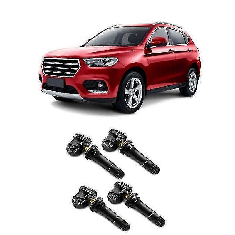 4 Pack TPMS Tire Pressure Monitoring Sensors for Haval HL H2 H5 H6 H7 and Great Wall C30 3641100XKU00B