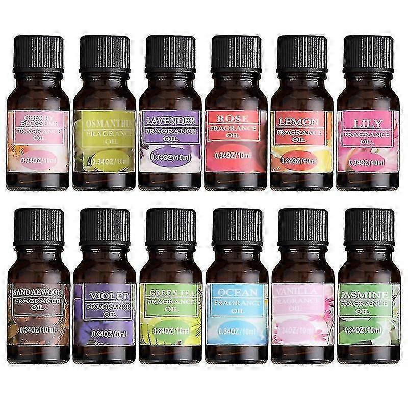 12 Style Ätherisches Öl Wasserlöslicher Mini-Luftbefeuchter Diffusor Essential x