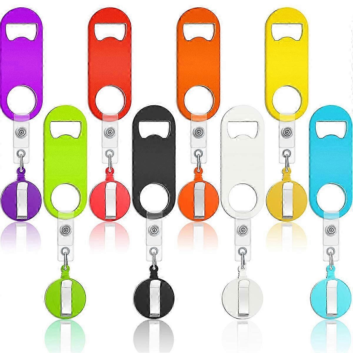 Retractable Beer Opener Designed for Bartenders Featuring a Flat Bottle Opener