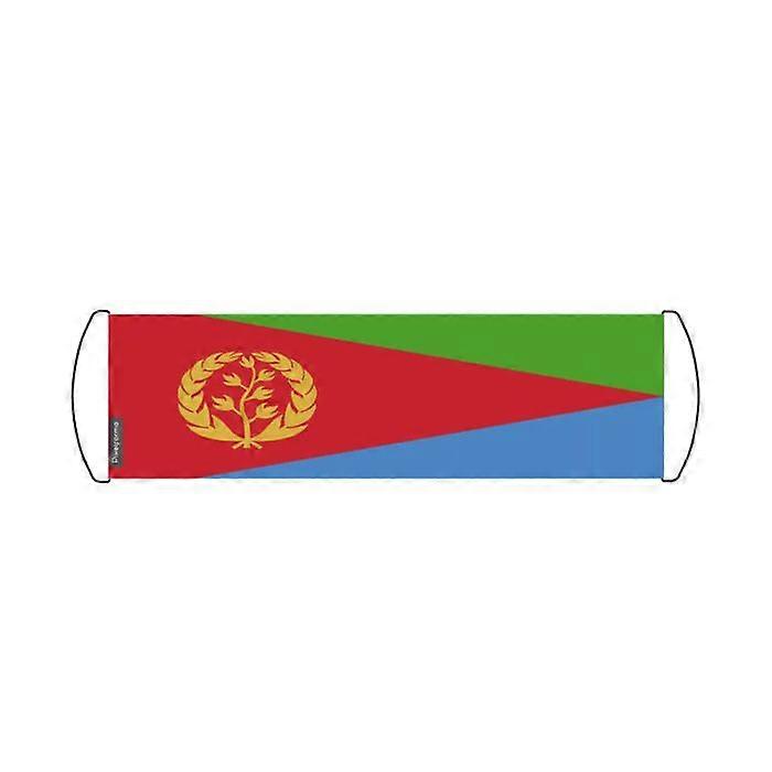 Scrolling Banner – Flag of Eritrea – 24 x 70 cm – Polyester – Hand Flag
