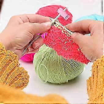 10 Spring Needle Stopper Pack Knitting Stitch Stoppers,