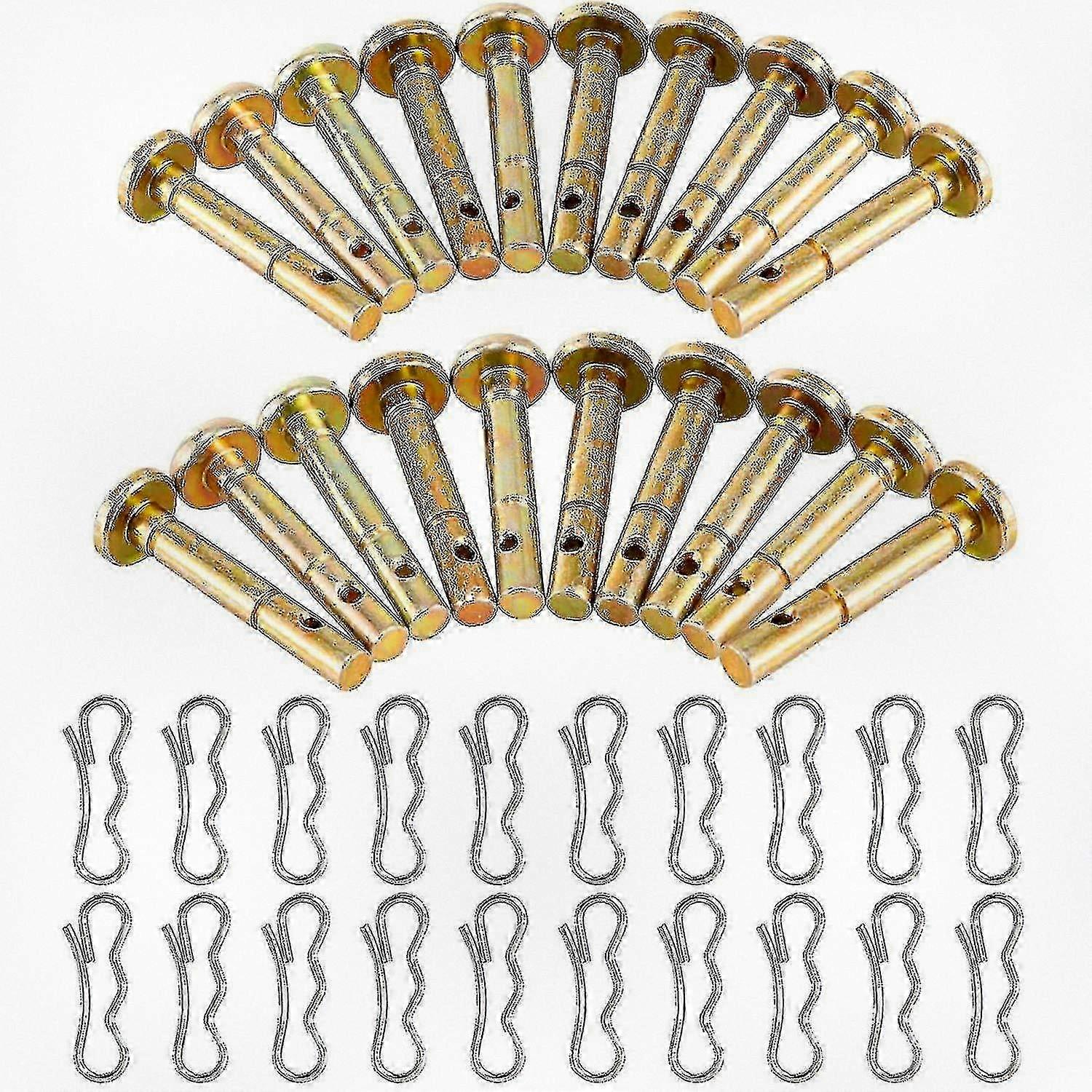 20 sett snøfreserskjærpinner erstatning for modellene 738-04124 og 714-04040 - holdbare splinter for vintervedlikehold