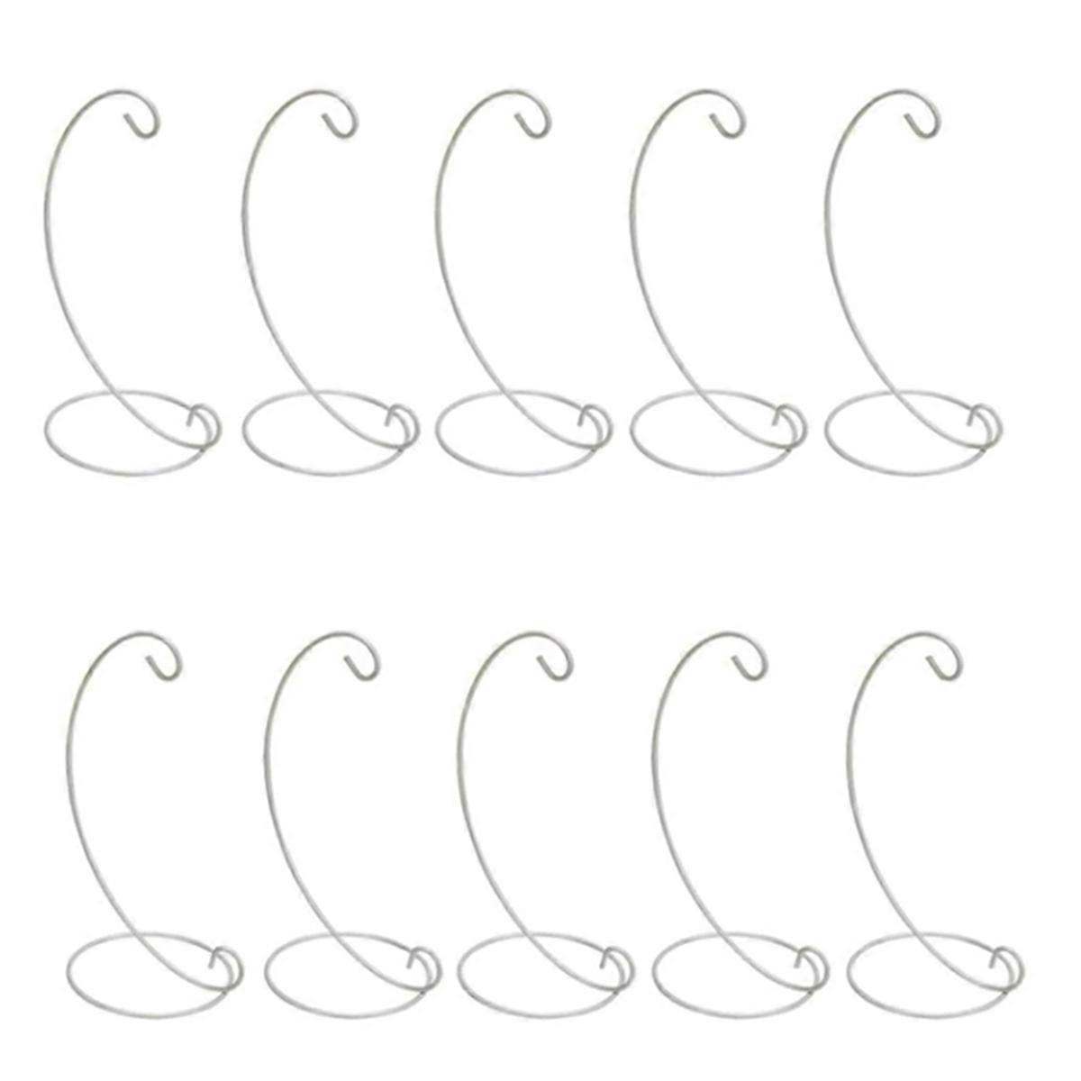 10Pcs Retro Iron Holders Ornament Hanging Display Stand A