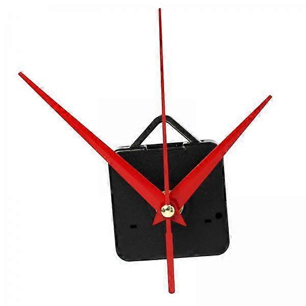 5xLong-Hands Wall Clock Spindle Movement Mechanism Repair Tools Red