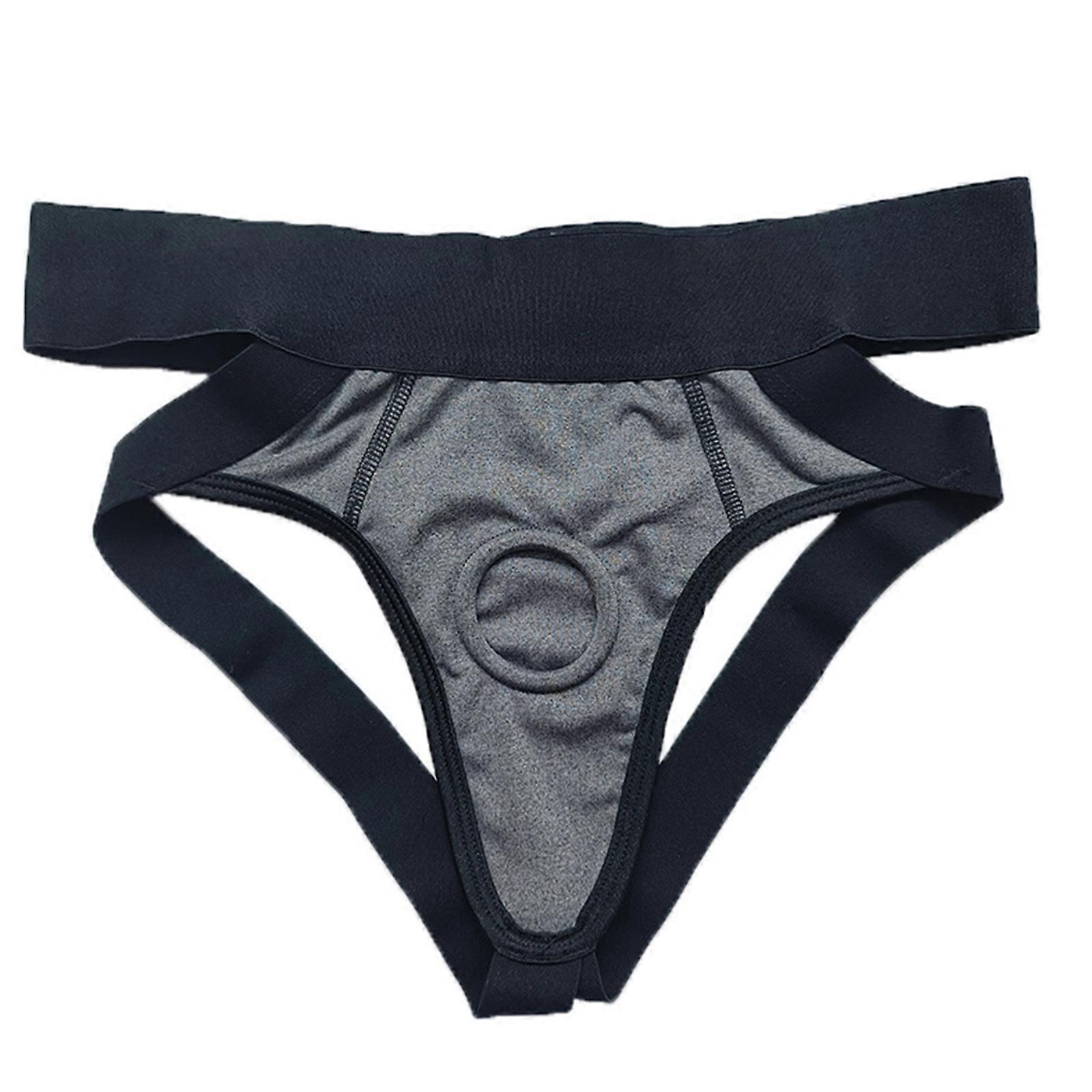 Strapon Harness Külot İç Çamaşırı, Strapon Straplez Harness Boxers Erkekler Kadınlar için Kısa, Unisex Strapon Harness Pantolon XL