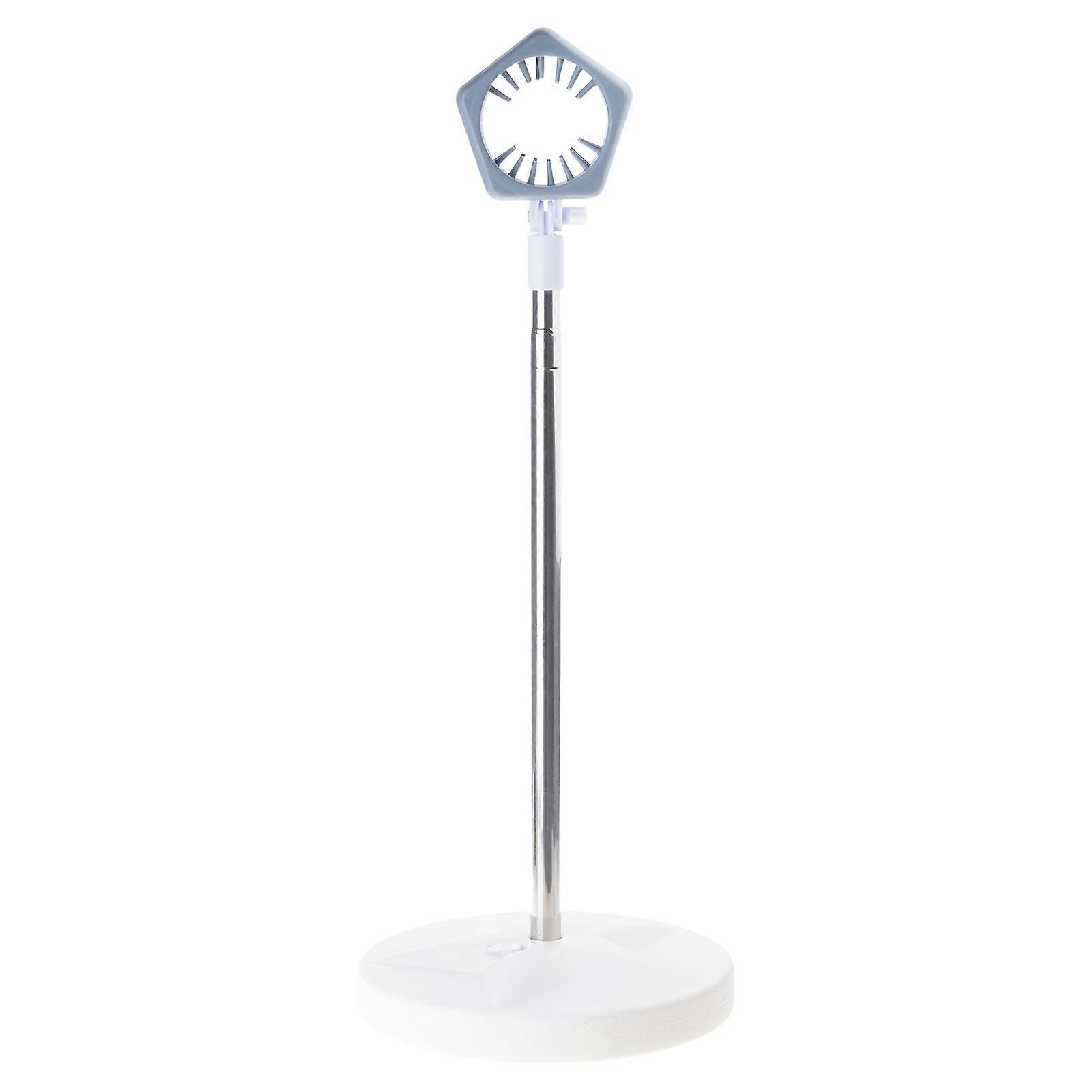 Freestanding Hair Dryer Support with Adjustable Setting Home Accessory for Styling Experience Salons Organization Gray