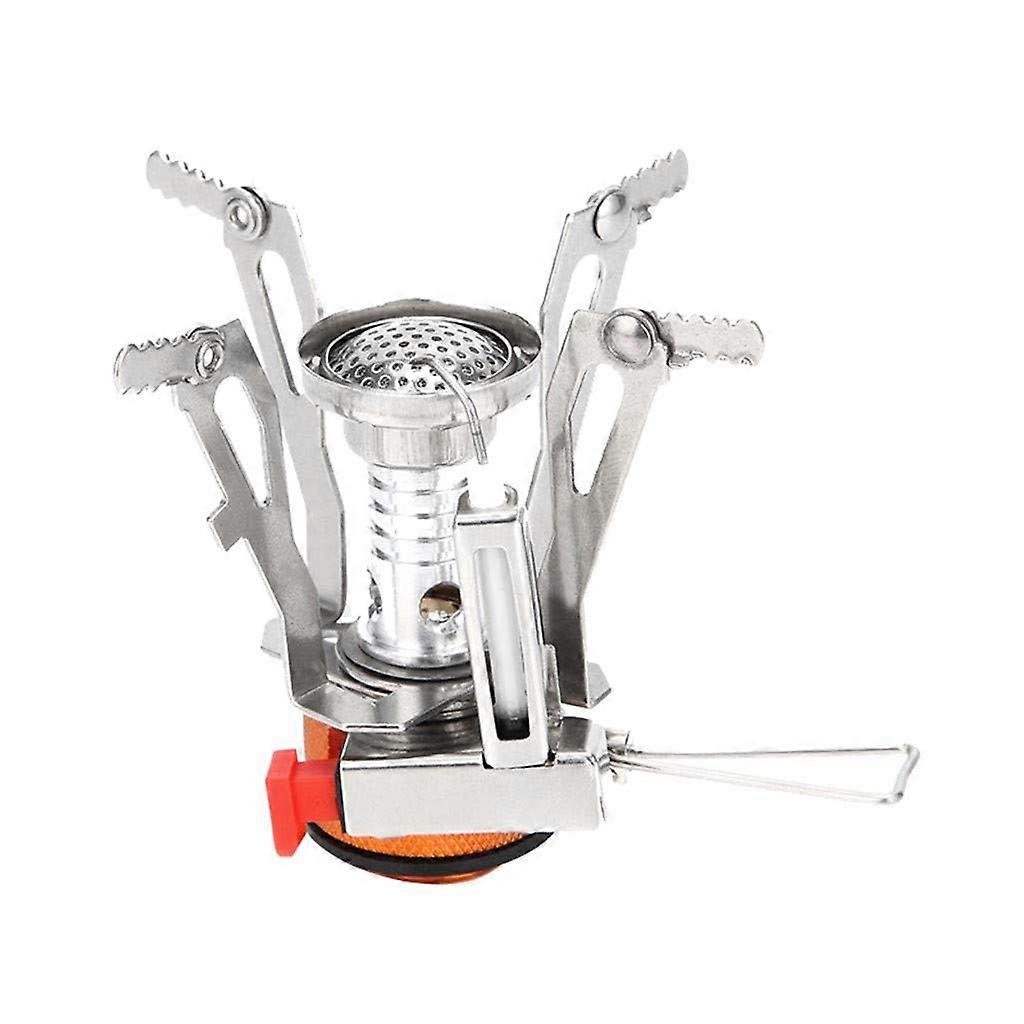 Portable Backpacking Stove With Piezo Ignition For Outdoor Camping And Hiking Lightweight Compact Aa One Size