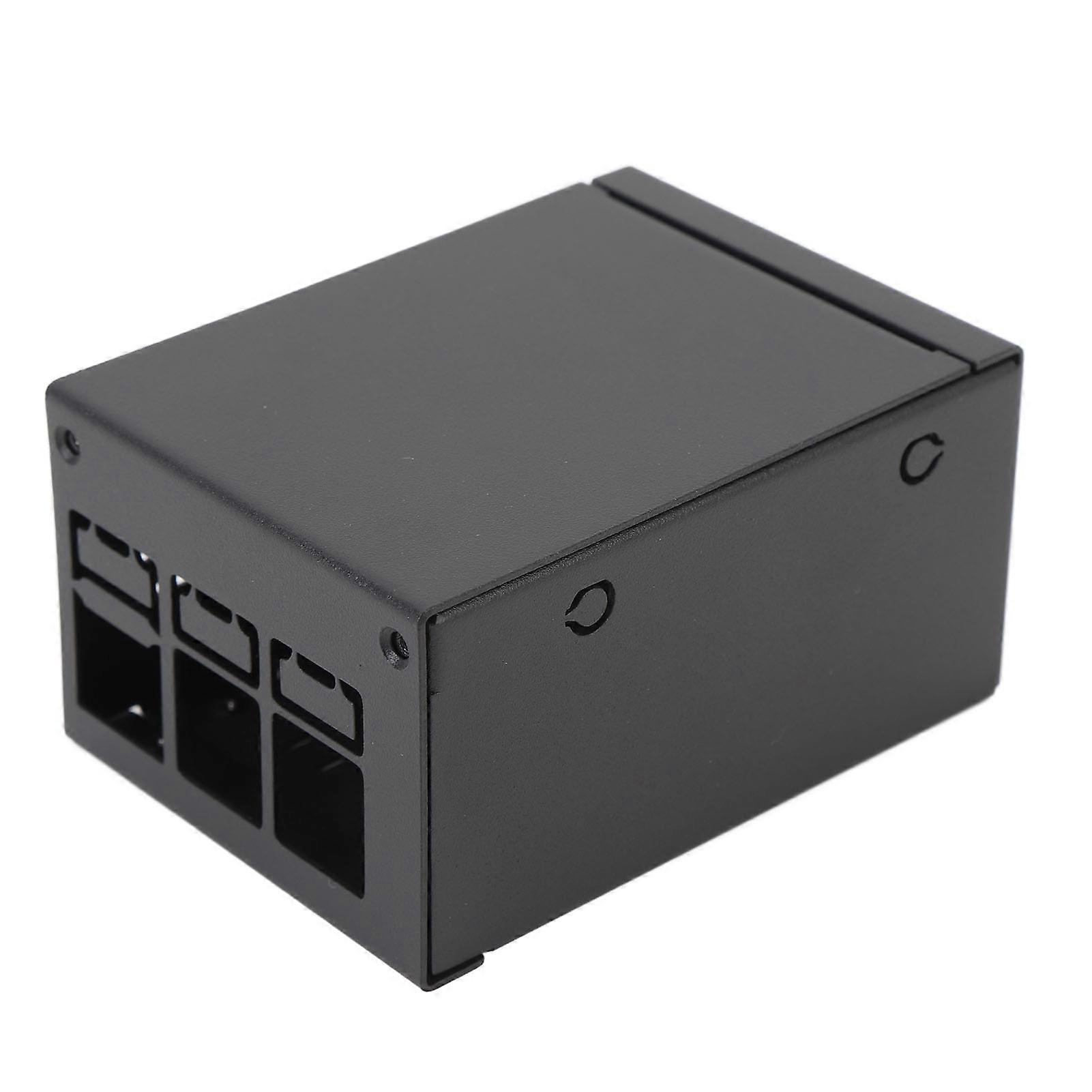 Single Board Computer Case Kit Industrial Grade Large Space Metal Shell for RasPi 5 Type D 