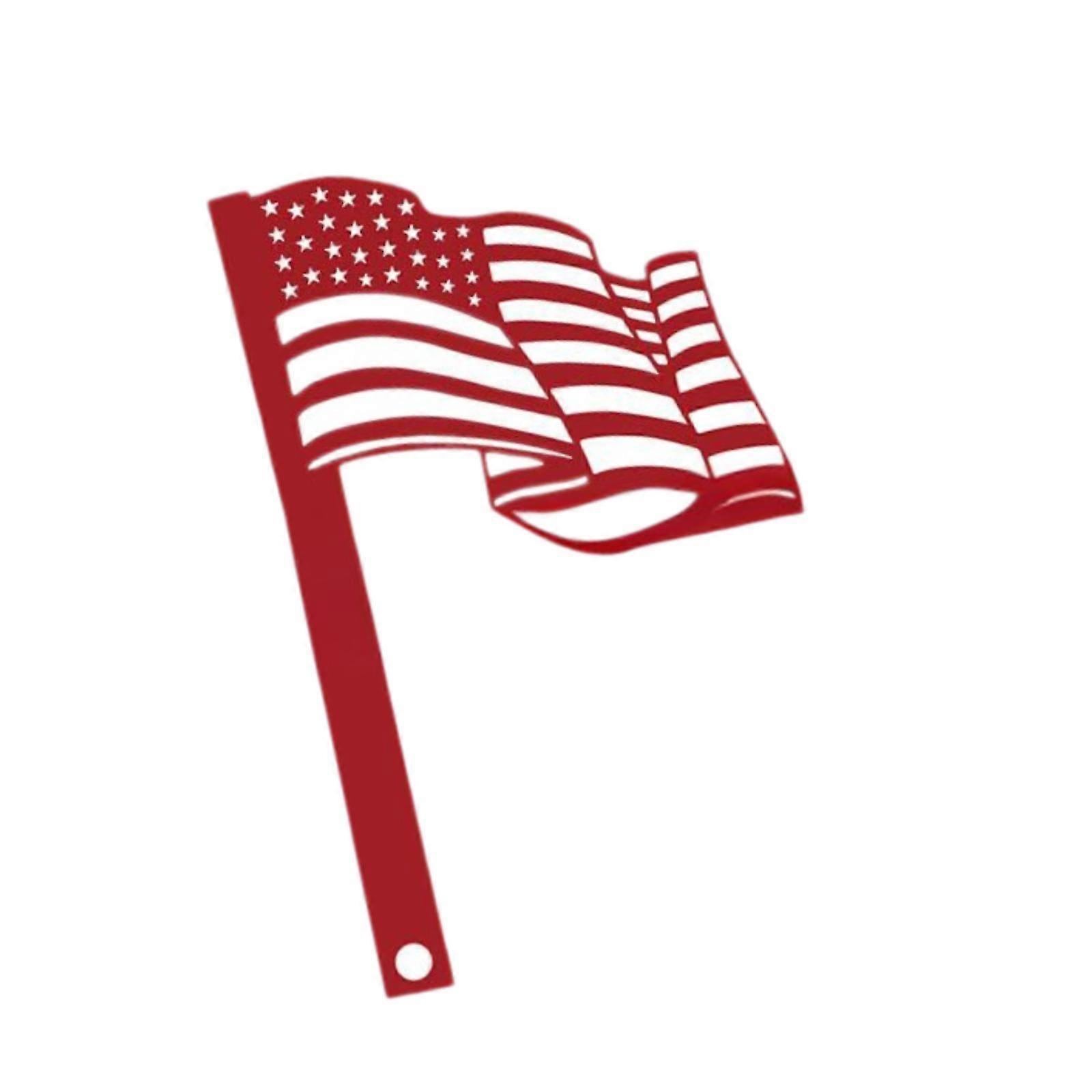 Post Letter Box Decor Post Box Ornament Accessories Decorative Mail Flag