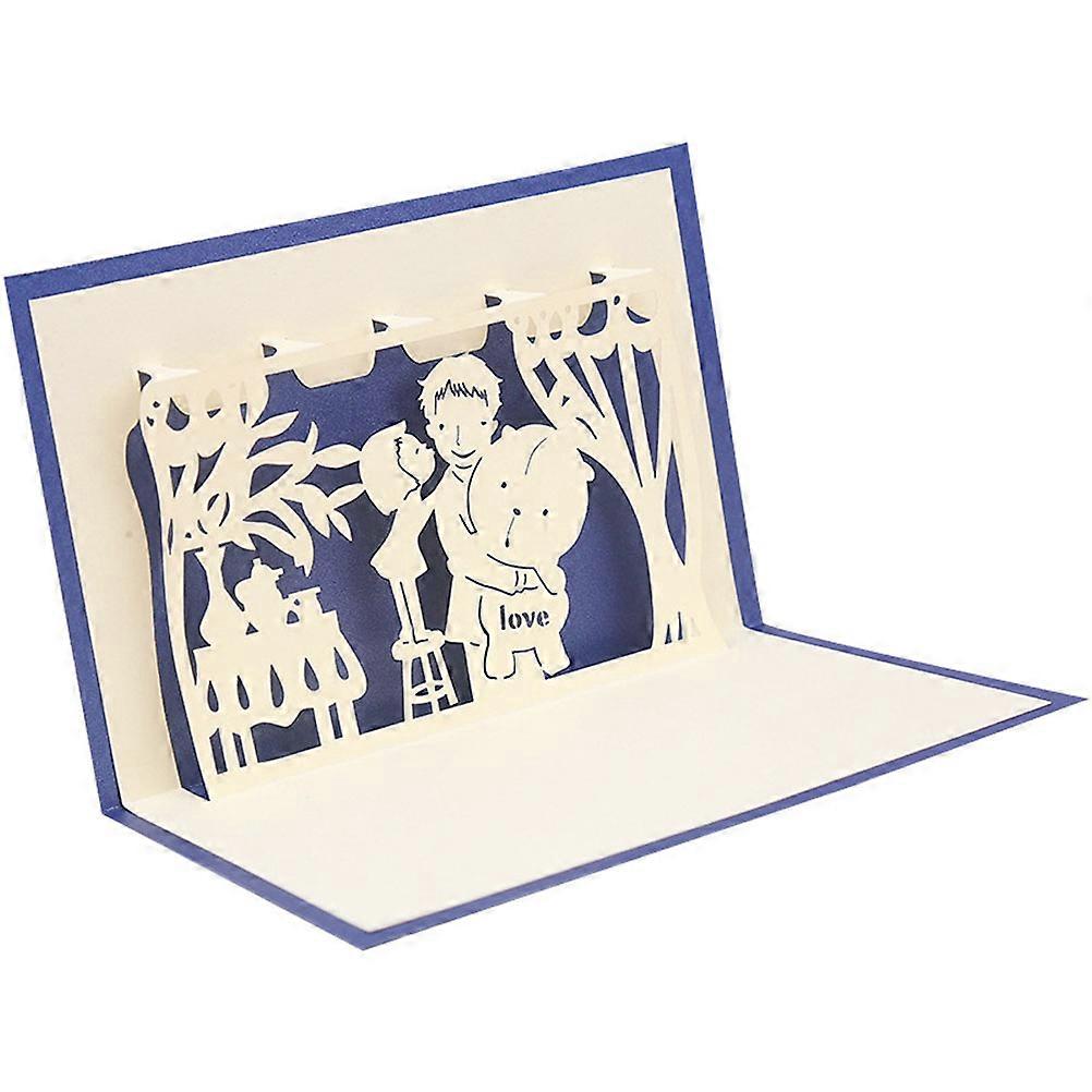 engraving-style paper card for , 3D effect, memorable milestone
