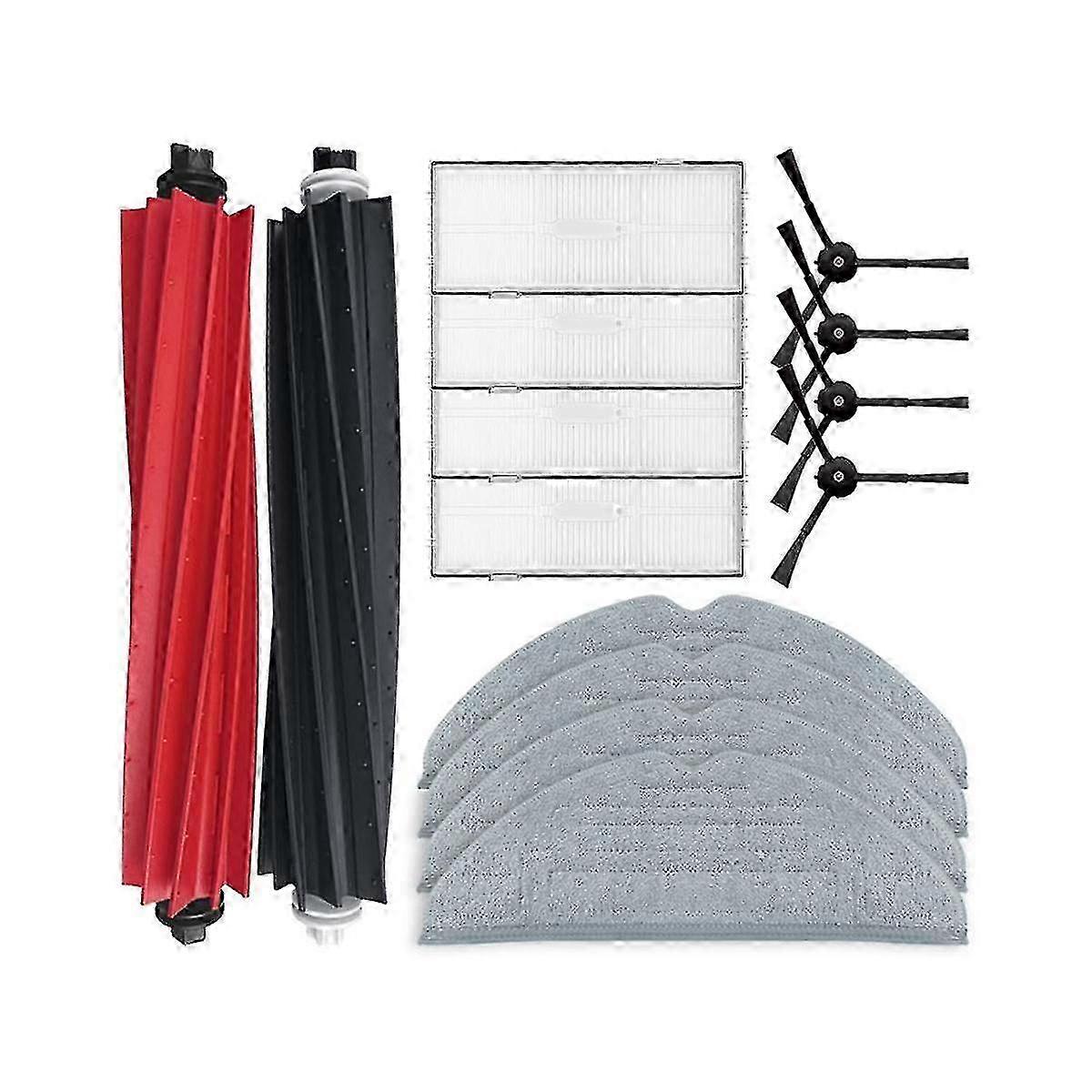S8 S8 Pro Ultra S8+ Pièces de rechange Brosse latérale principale Vadrouille Chiffon Filtre Hepa Accessoires