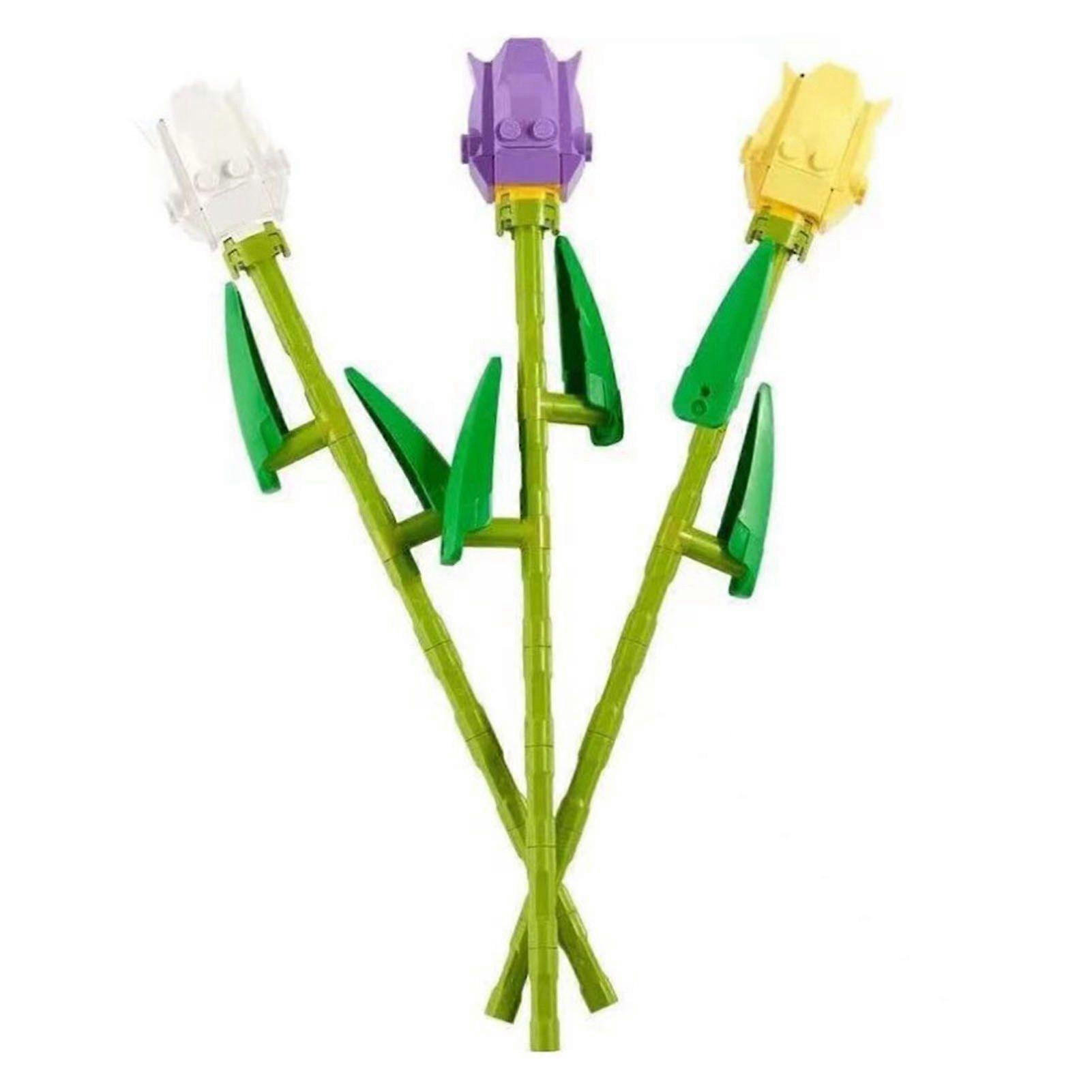 2025 Latest Model  Flower Bouquet Building Kit Assorted Colors Hands On