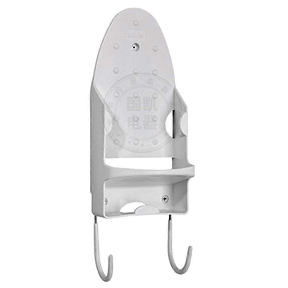 Wall Mounted Ironing Board Holder Rack with Heat Resistant Surface and Hooks, Heavy Duty Storage Shelf for Home, Laundry, Hotel – Space Saving Iron