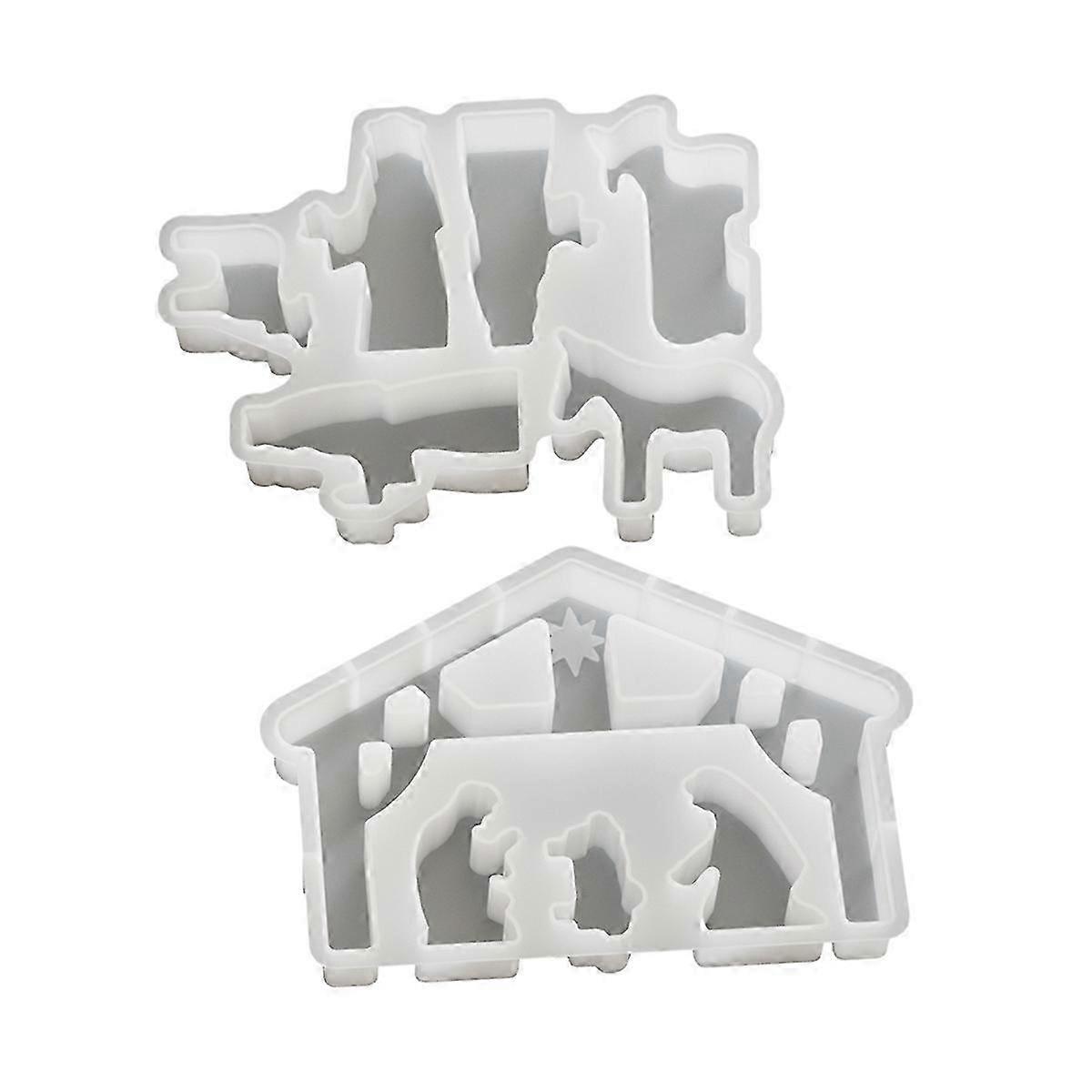 Ostern Silikon Form Set Ostern Countdown Silikon Form Set für Urlaub Basteln Dekoration Advent C SZRH