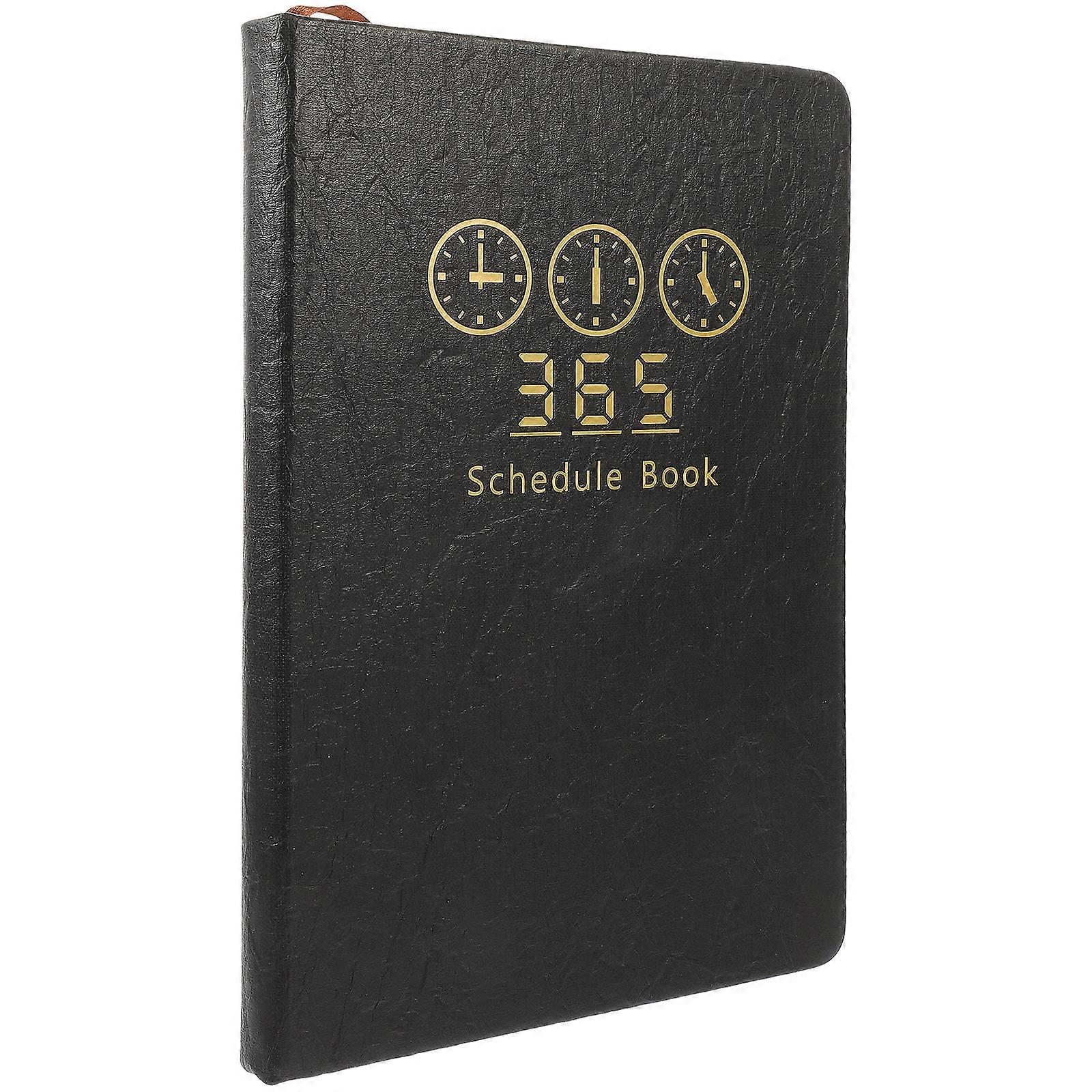 Schedule Planner Notebook Daily Use For Professionals 21x14.5cm Diary Recording 1Set