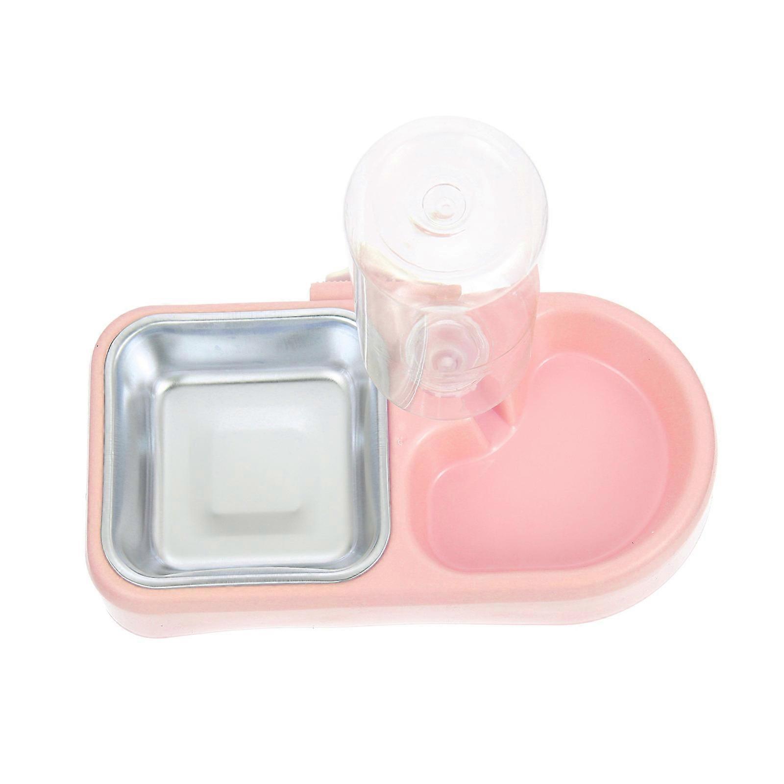 Puppy Water Dispenser Detachable Dog Bowl Bite Resistant Resistant Pet Feeder 0X8 9X6 3In 1Set