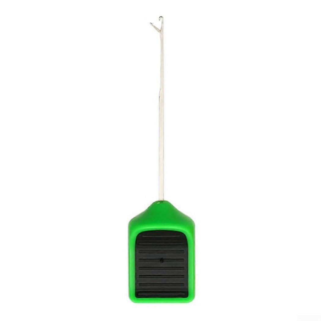 Baiting Needle For Carp Fishing, Dual Action Bait Penetration And Line Attachment, Green