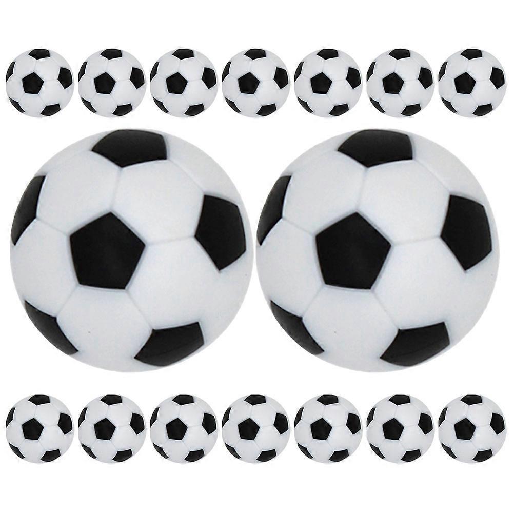 16pcs Mini Soccer Balls for Foosball Tables – Replacement Balls for Tabletop Soccer Games, Perfect for Recreation Rooms and Family Fun