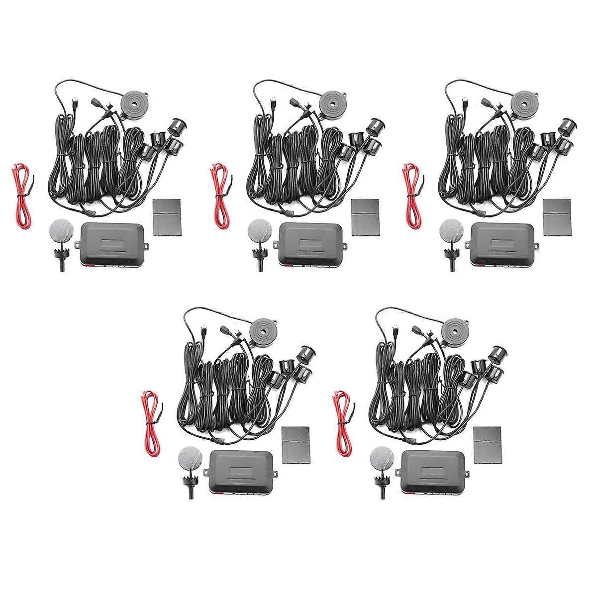 Car Parking Sensor Parktronic 4 Sensors 22 Mm With Buzzer System