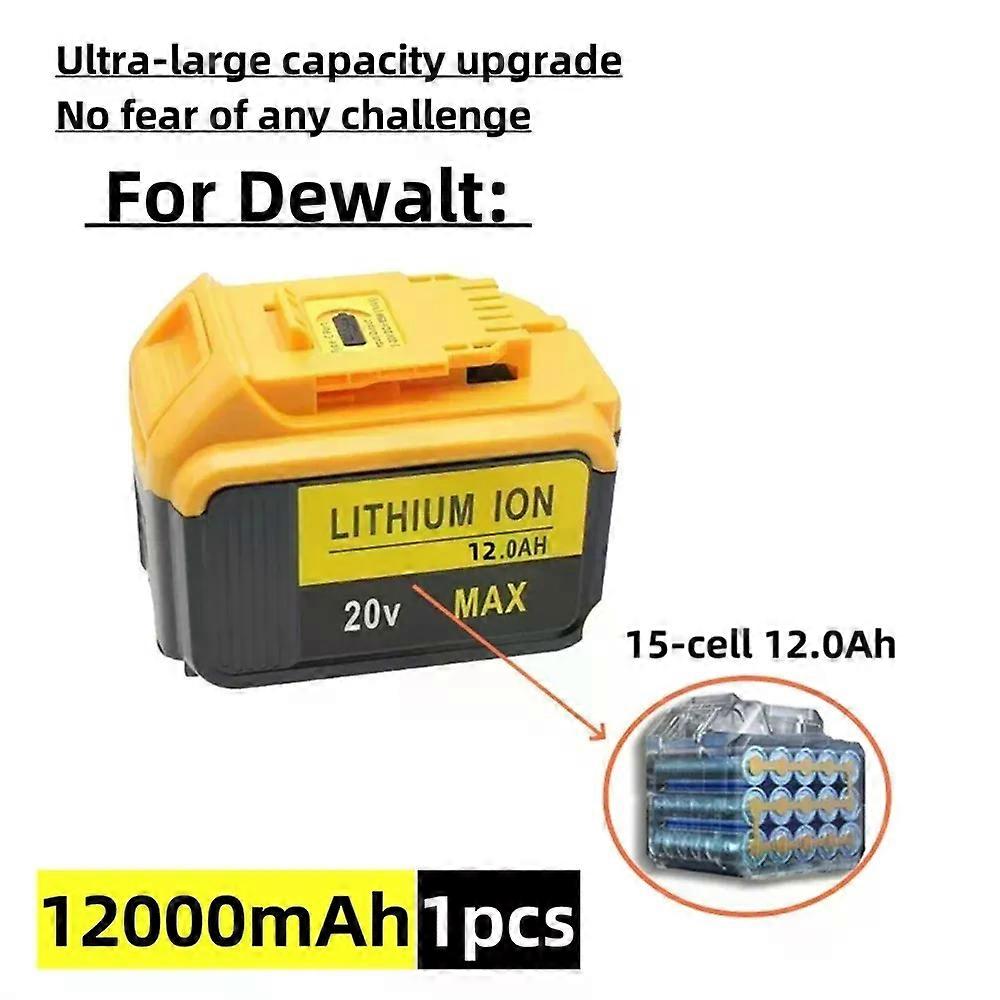 For DEWALT 20V/60V Battery, Dewalt Power Tool Accessories DCB606, DCB205, DCB206, DCBGene, DCB200 MAX, 20V, 60V, 6AH, 12AH,-fj