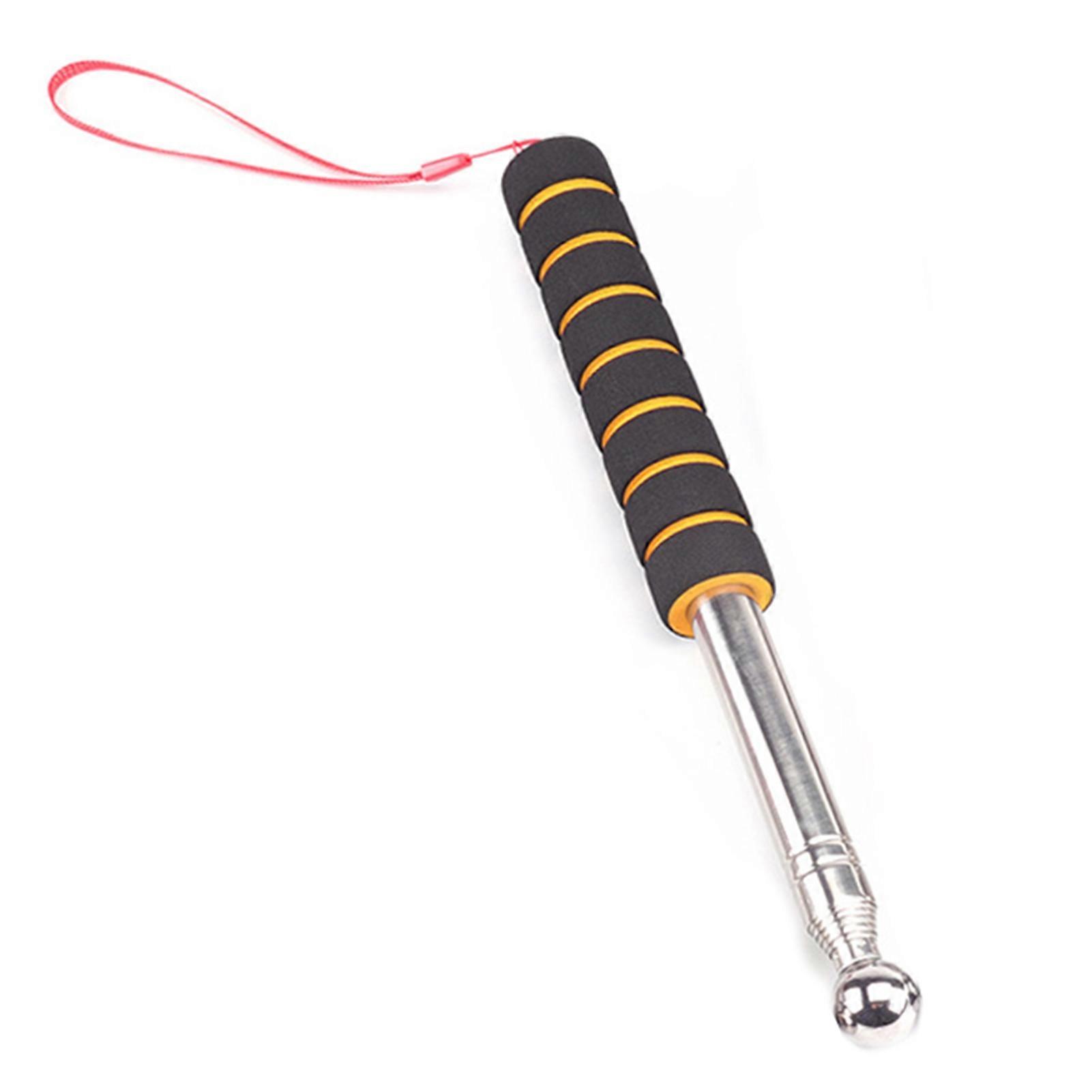 Telescopic Drum Detection Hammer Hollow Checker with Adjustable Rod, Thickened Design for Tile and House Decoration Inspection