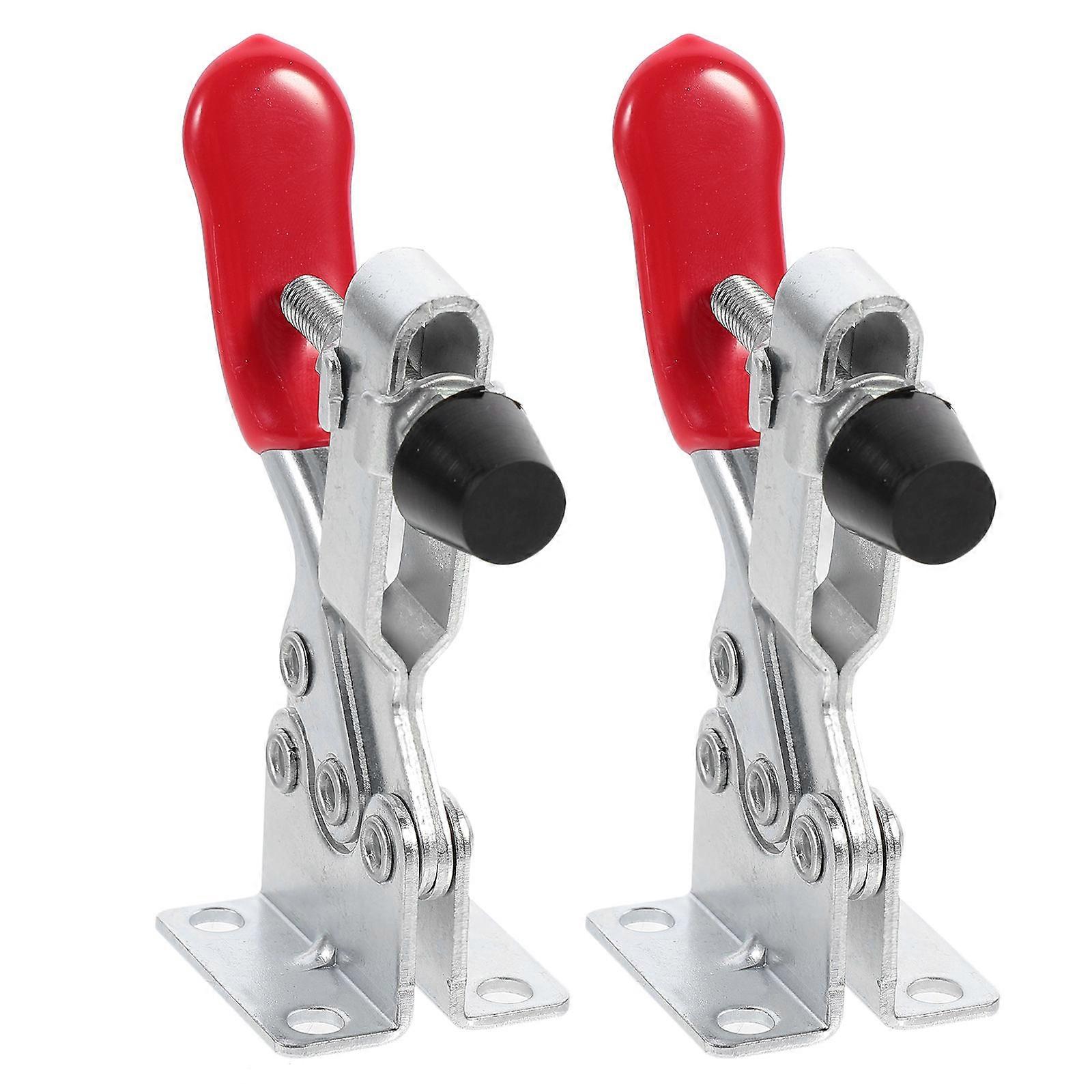 Quick Panel Clamp Horizontal Clamping Vinyl Covered Handles Diy Projects 2Set