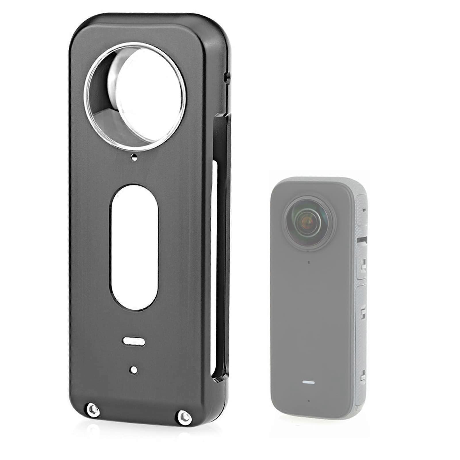 Aluminium Alloy Protective Cage Housing Frame For Insta360 X3 Action Camera Lens Protector Anti Drop 2023